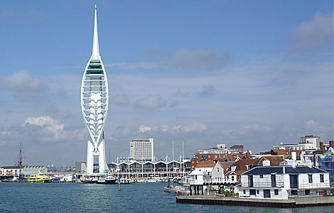 view into Portsmouth Habor